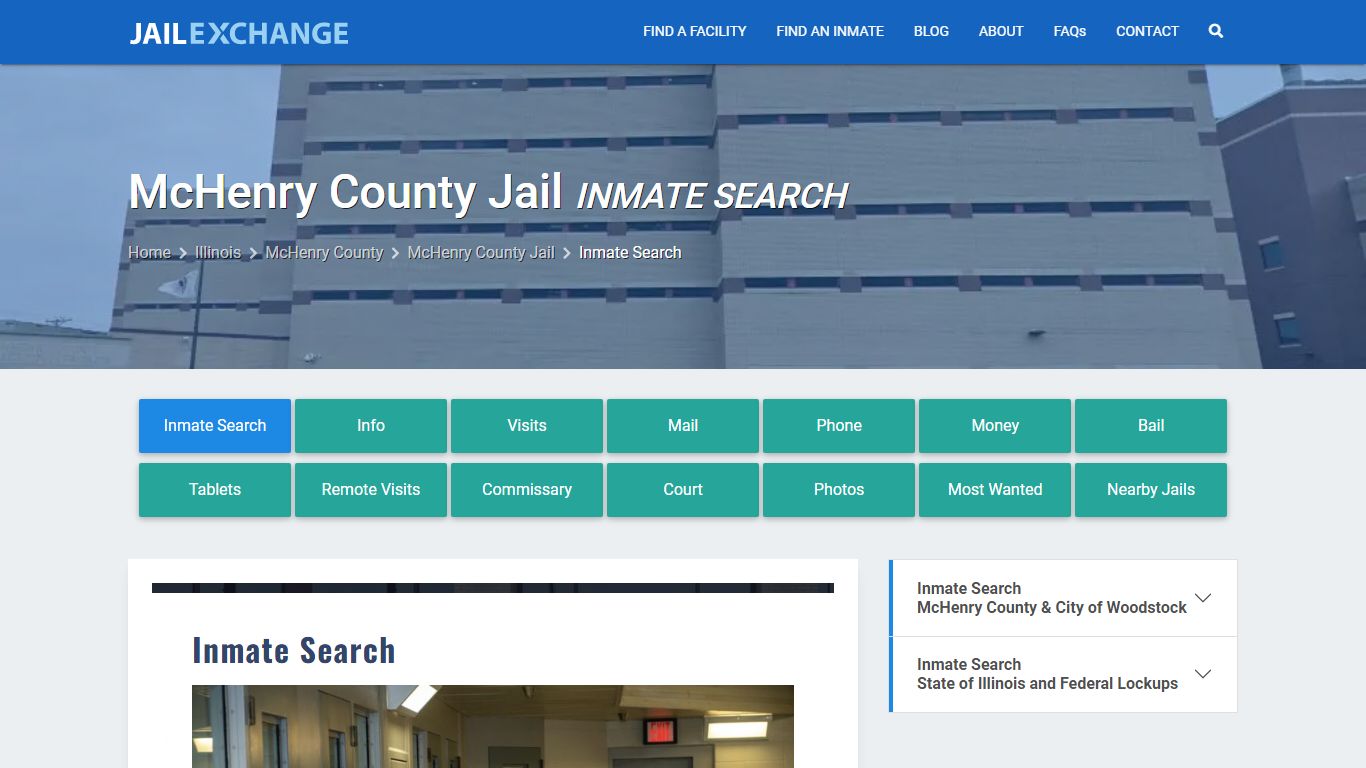 Inmate Search: Roster & Mugshots - McHenry County Jail, IL